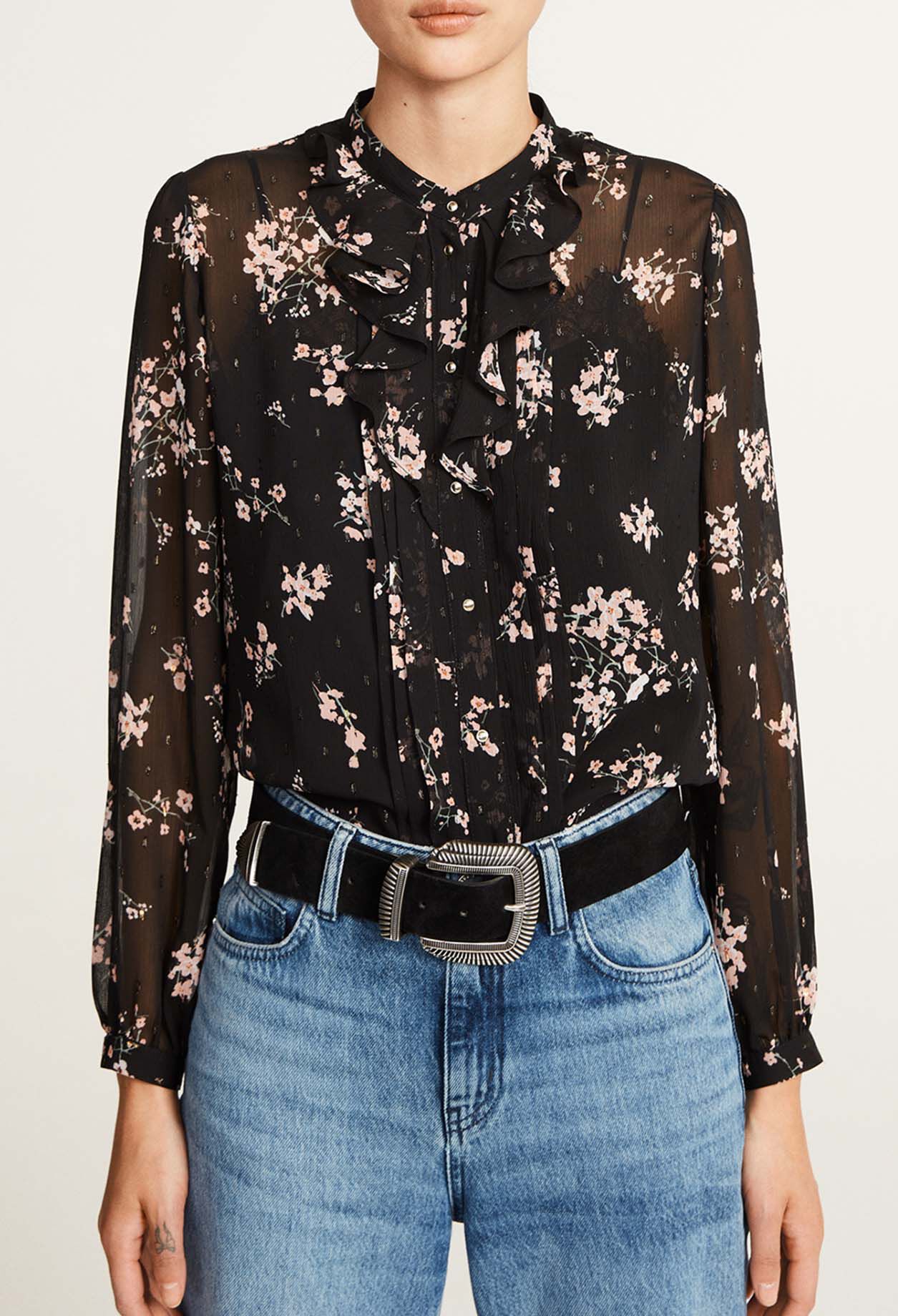 Camisa de flores