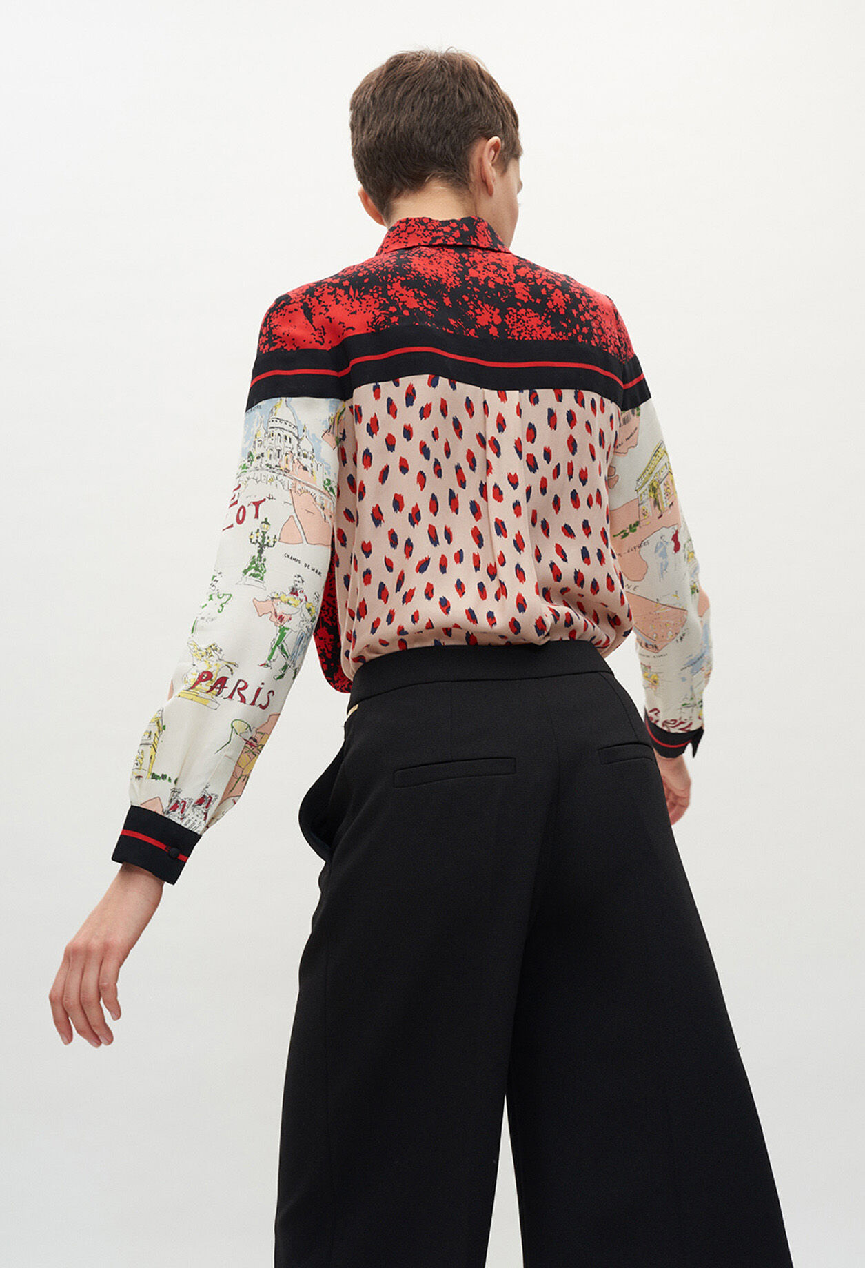 Camisa patchwork