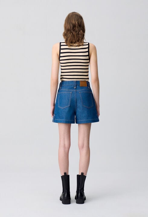 Shorts vaqueros