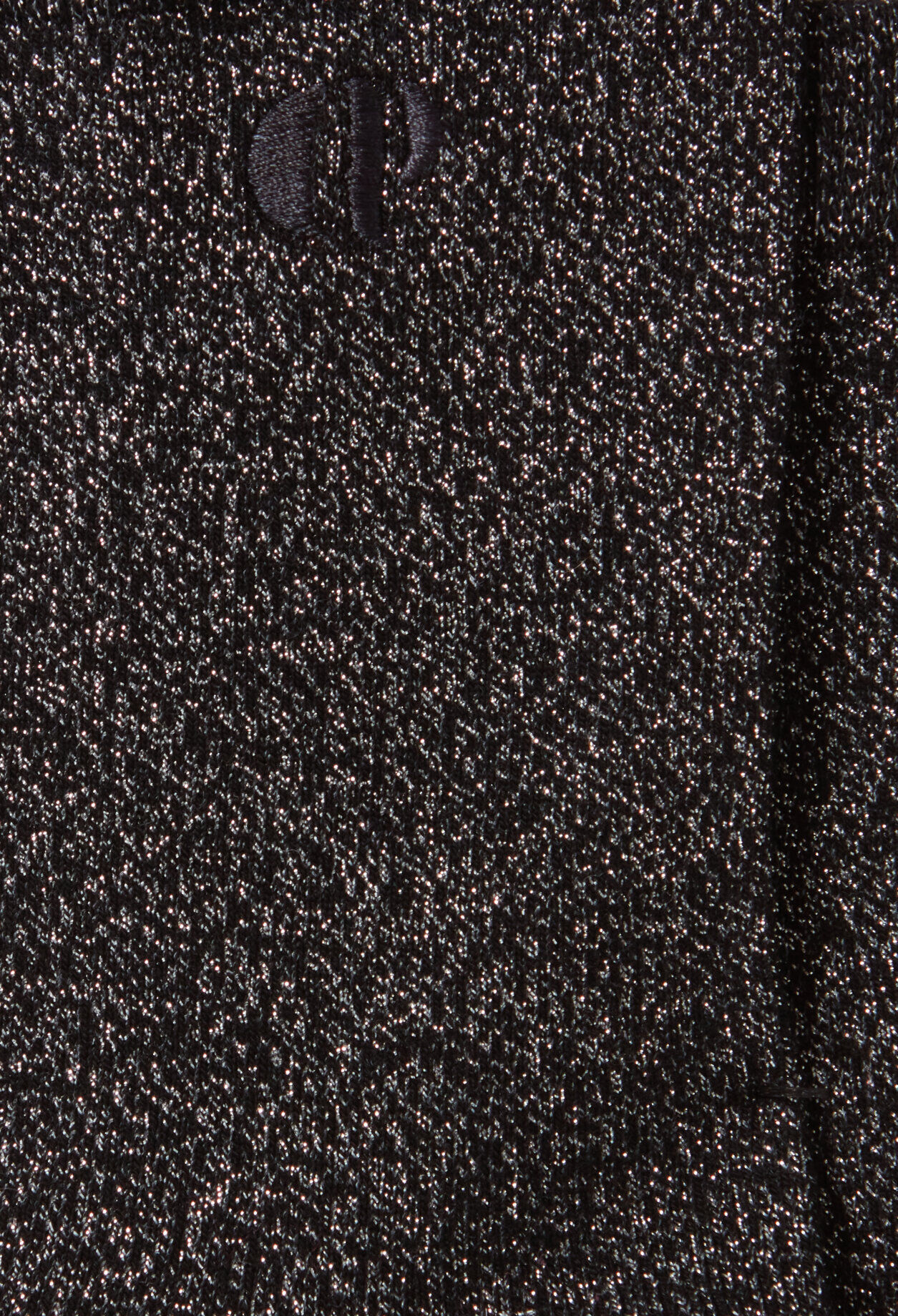 Calcetines negros brillantes