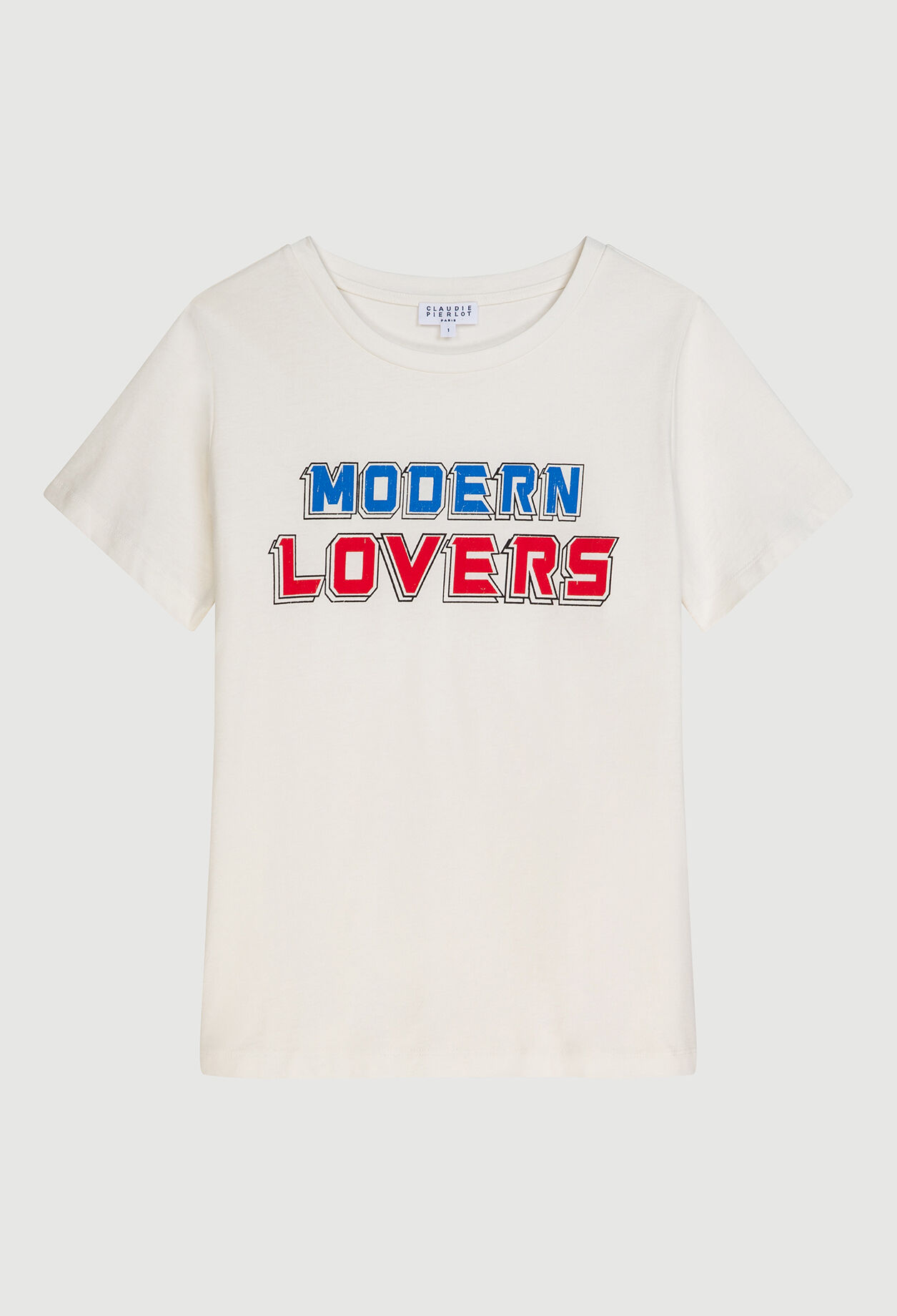 Camiseta blanca serigrafiada