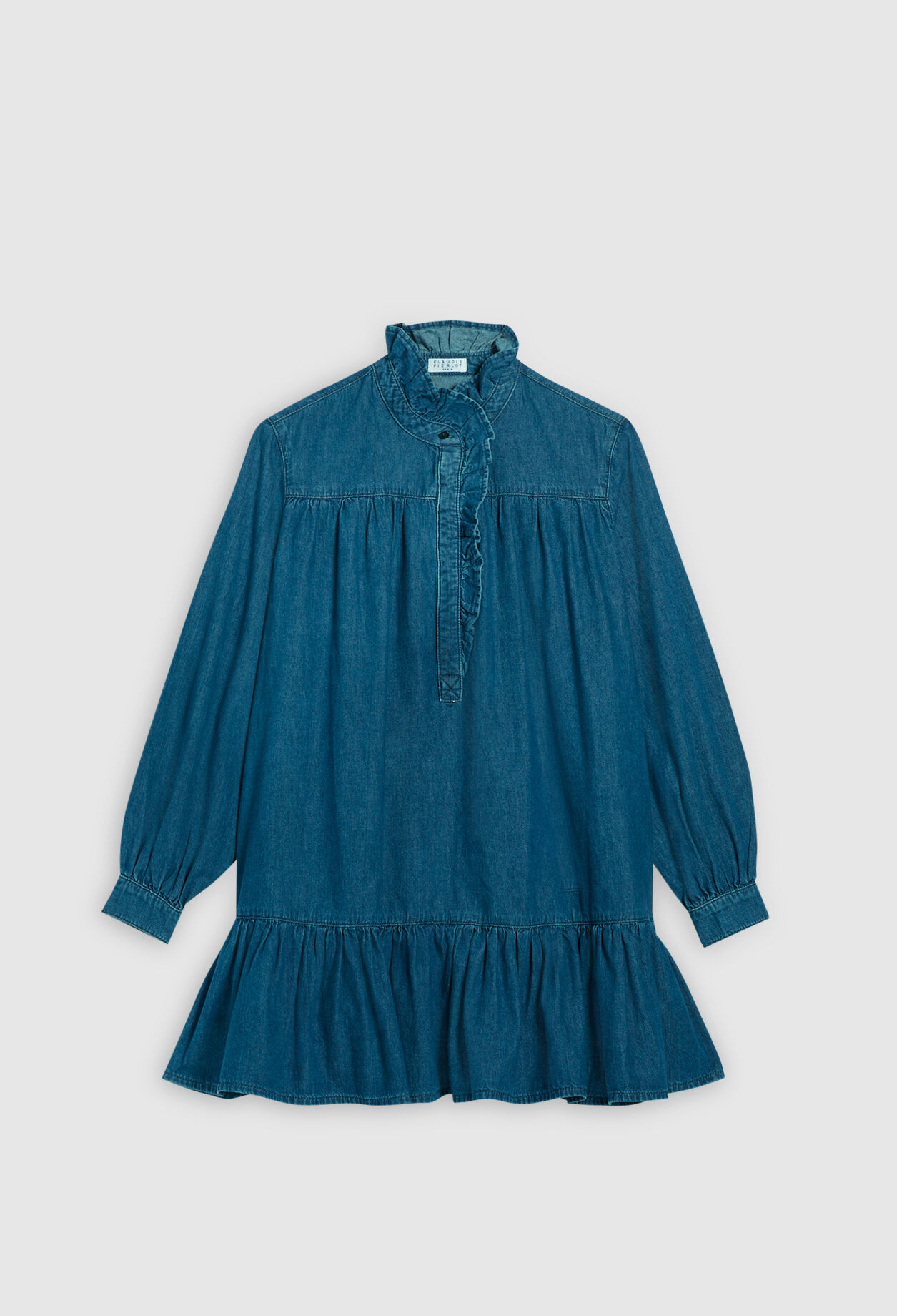 Vestido trapecio vaquero