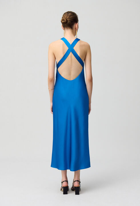 Vestido largo espalda descubierto