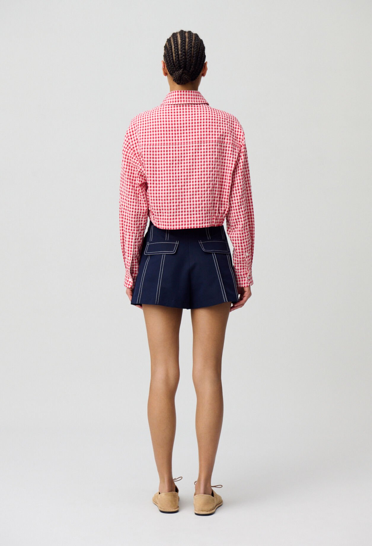 Camisa de cuadros vichy