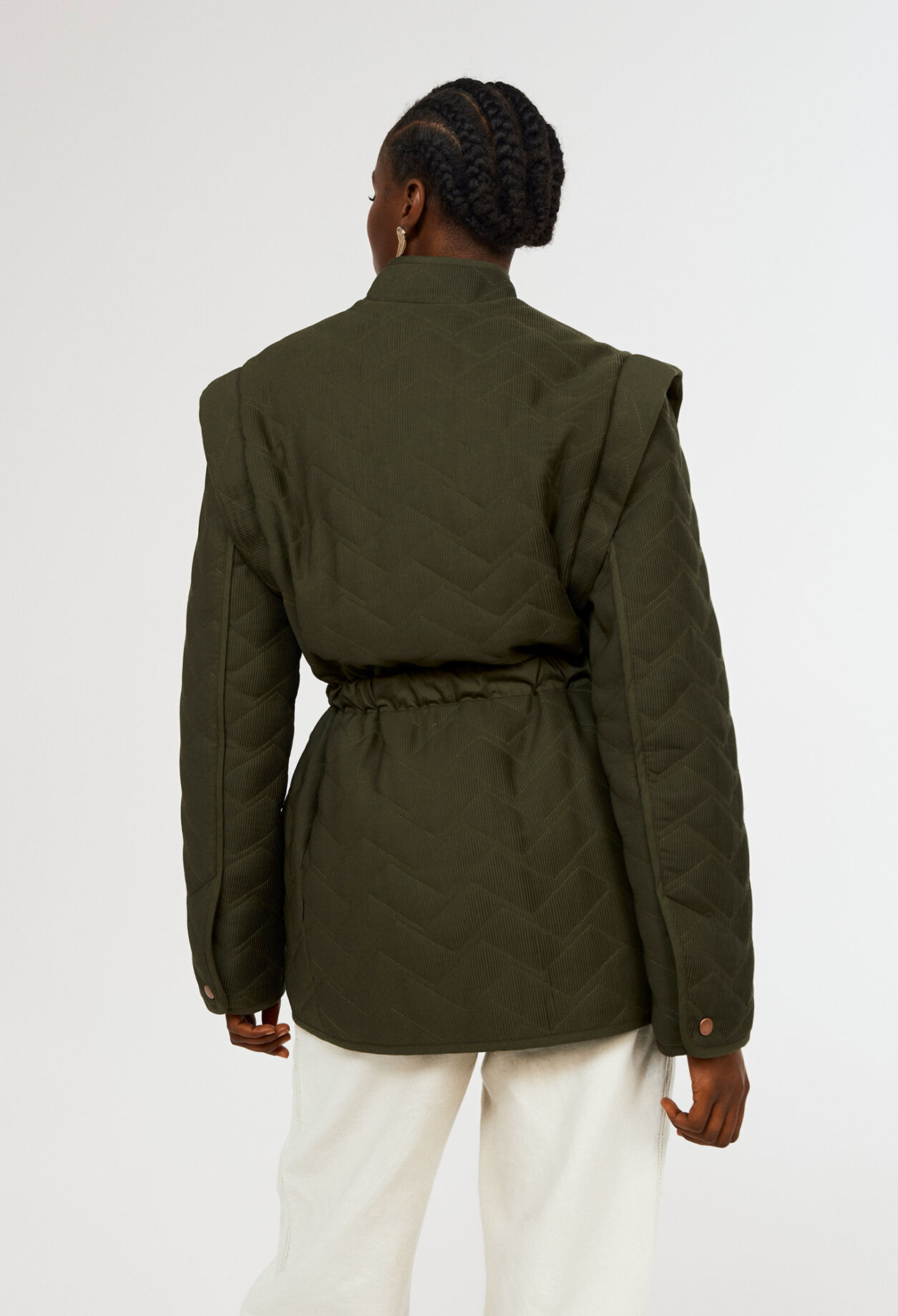 Chaqueta de poliéster reciclado