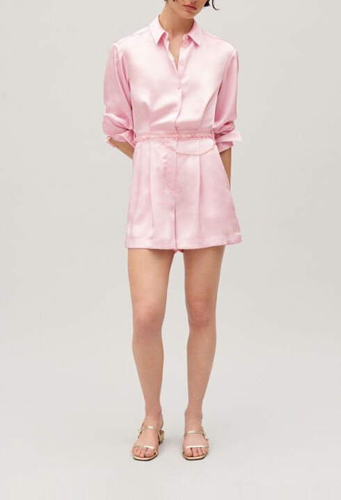 Mono fruncido blush