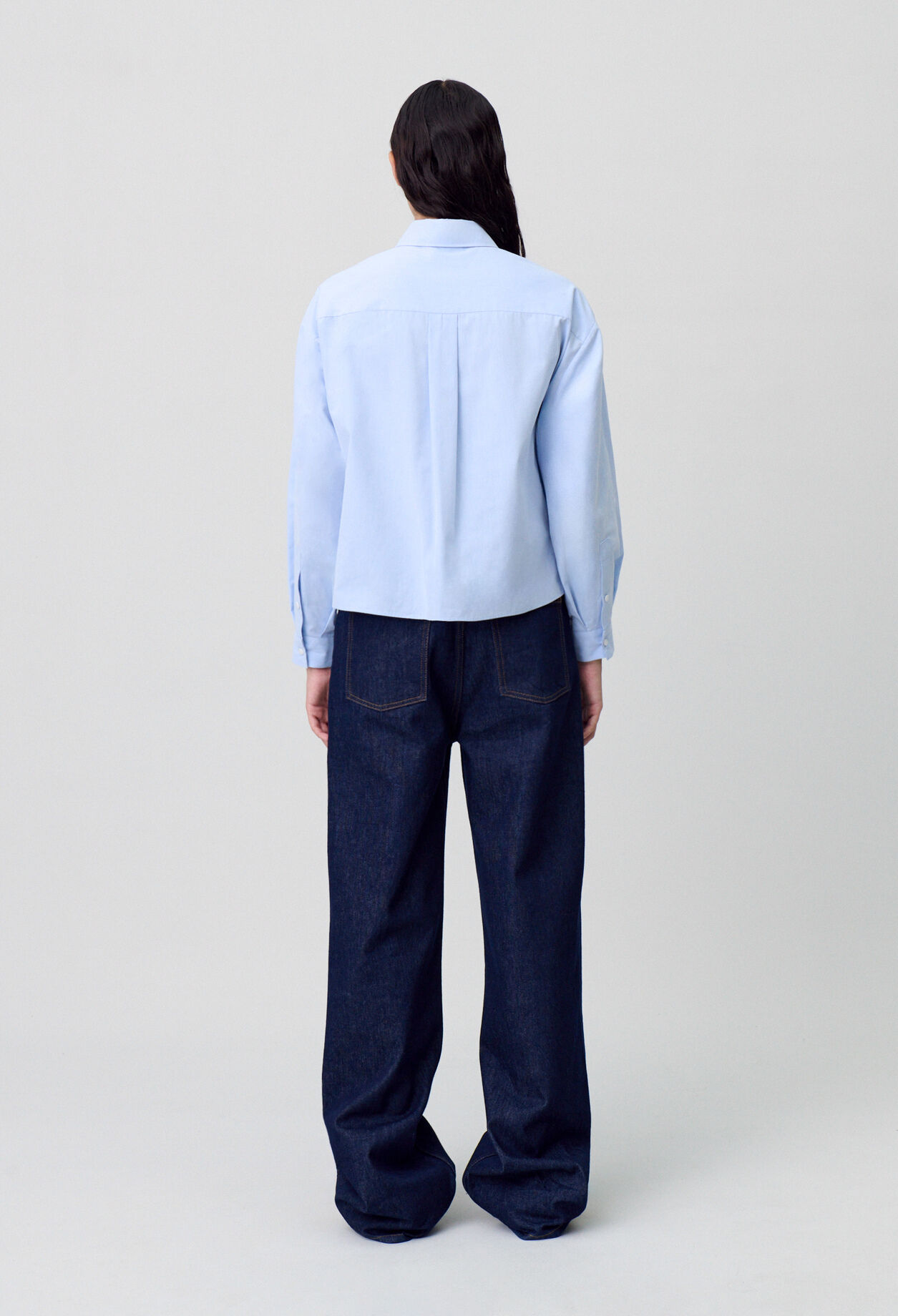 Camisa de corte cuadrado