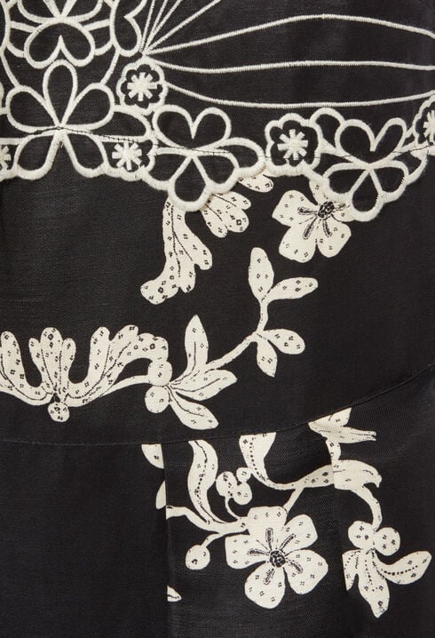 Robe longue d&eacute;collet&eacute;e