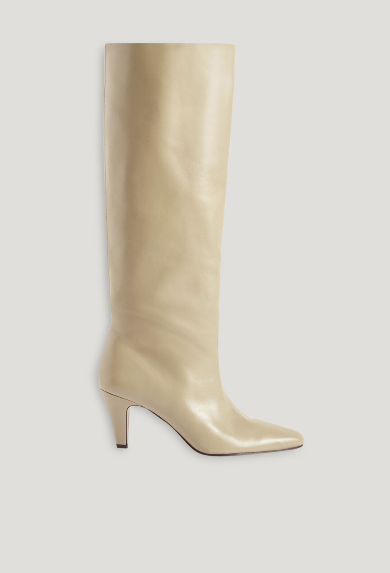 Botas altas de piel