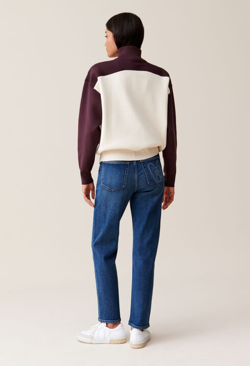 Sudadera Minimum con cuello alto