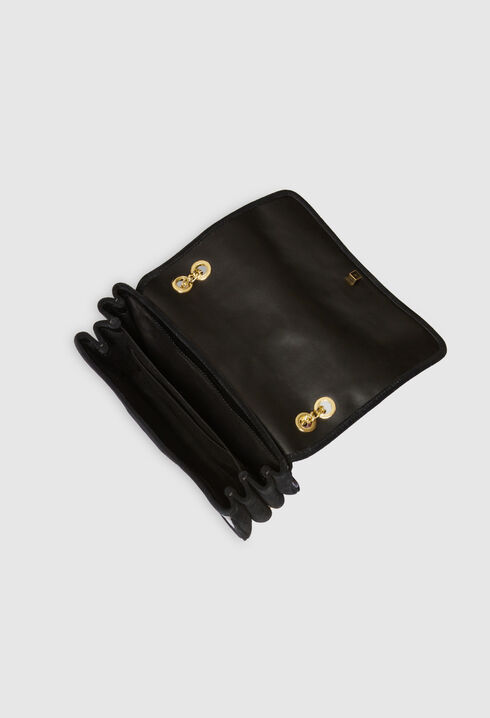 Bolso negro cuero Angelo