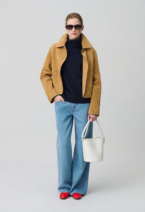 Bolso de piel Solveig
