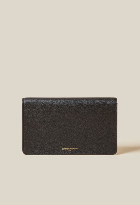 Bolso grande cuero granuloso