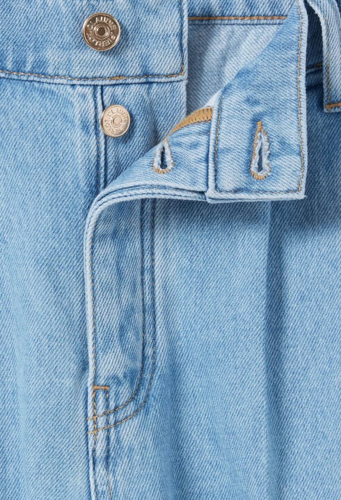 Vaqueros anchos de denim
