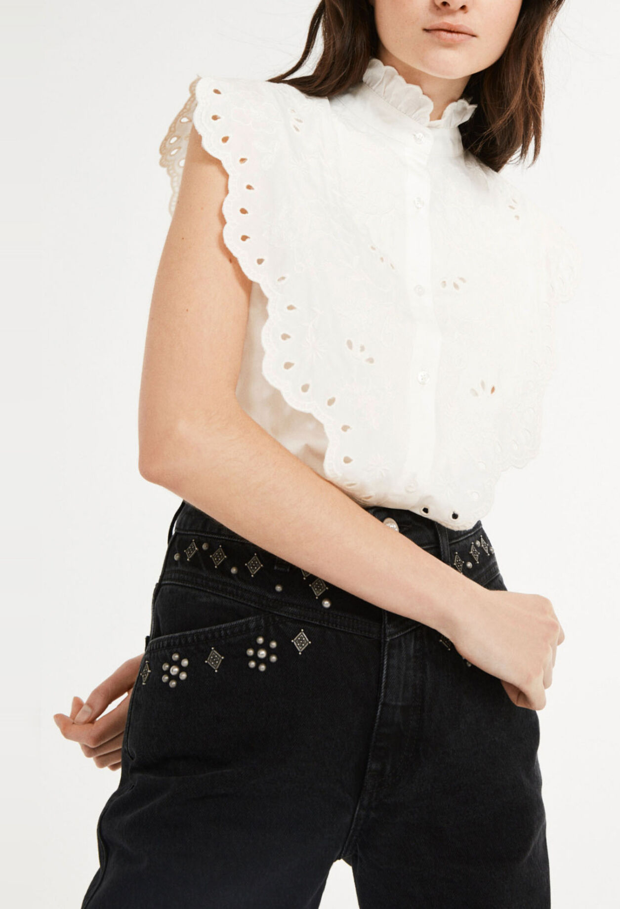 Camisa con pechera