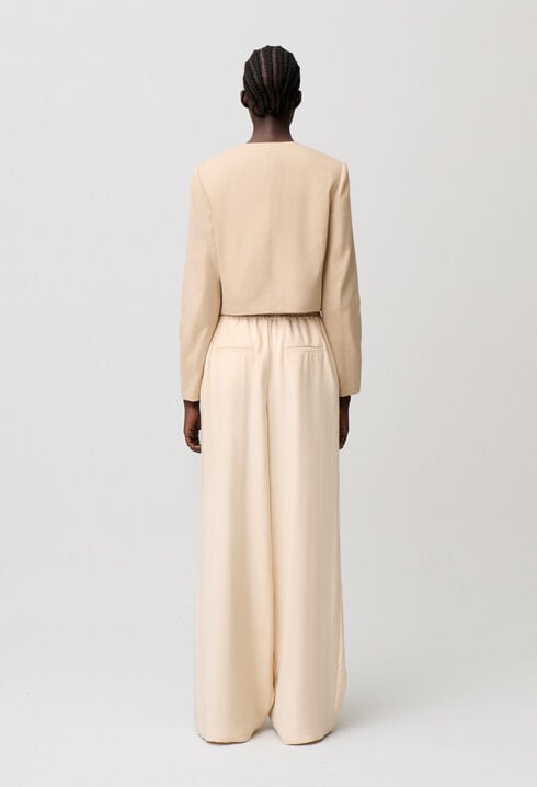 Pantal&oacute;n de traje recto