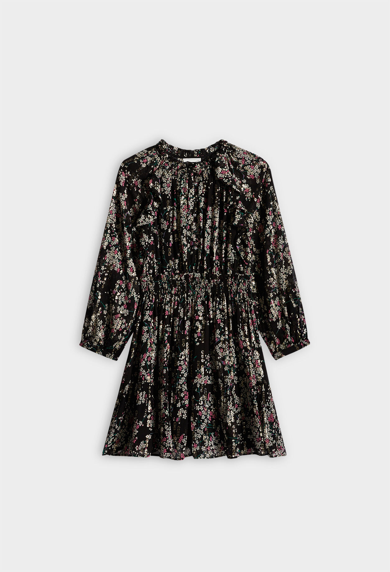 Vestido de corte acampanado