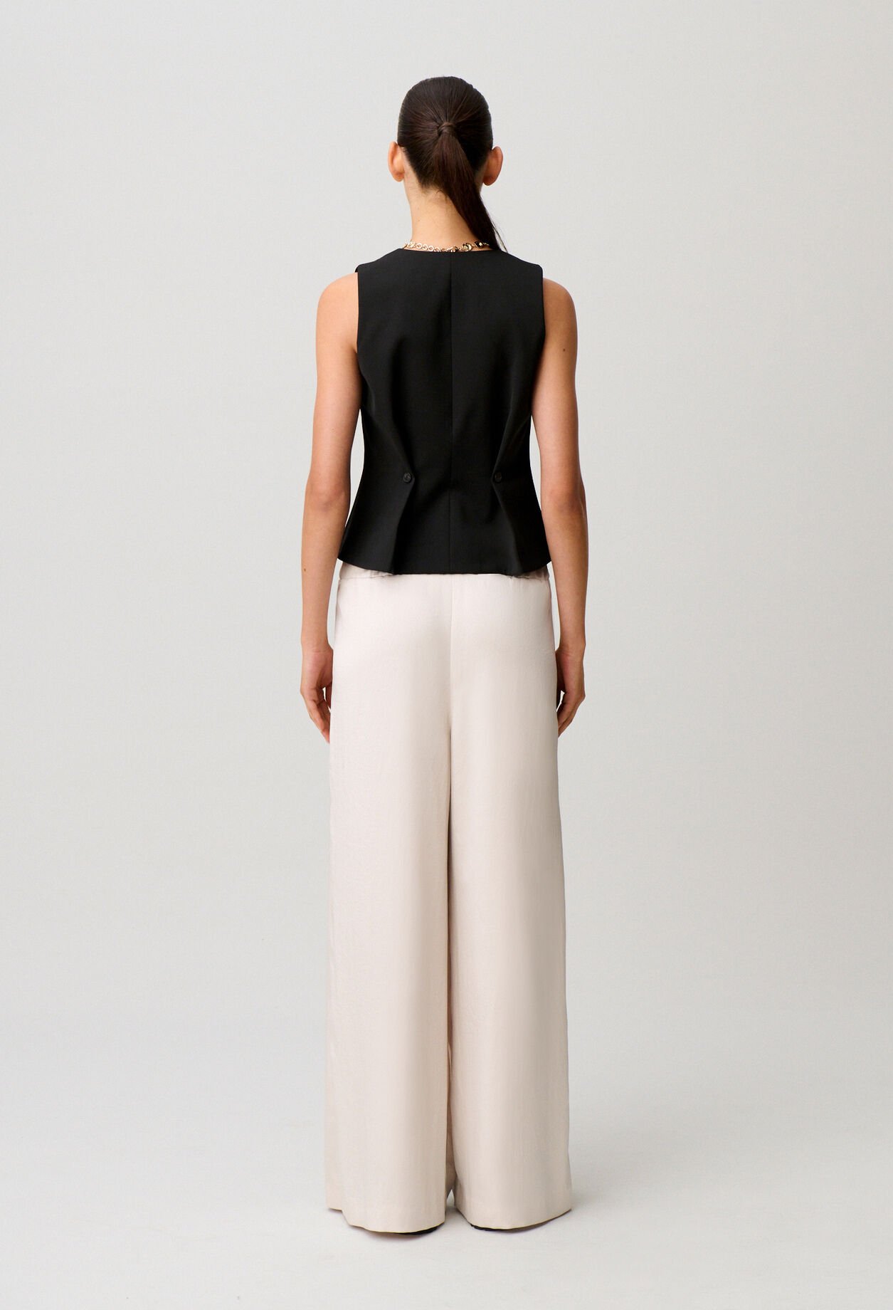 Pantal&oacute;n fluido satinado