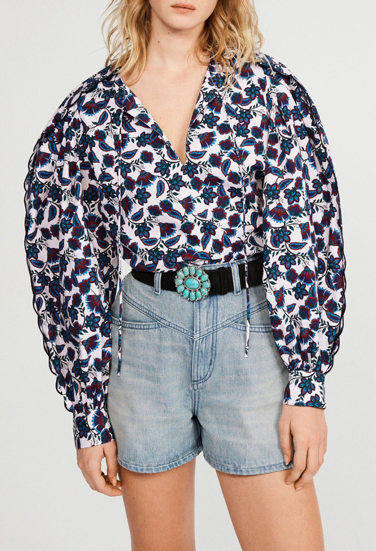 Blusa de flores