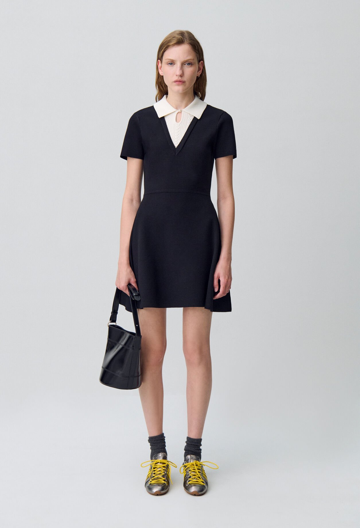 Vestido corto skater