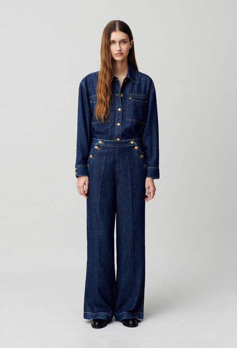 Camisa vaquera oversize