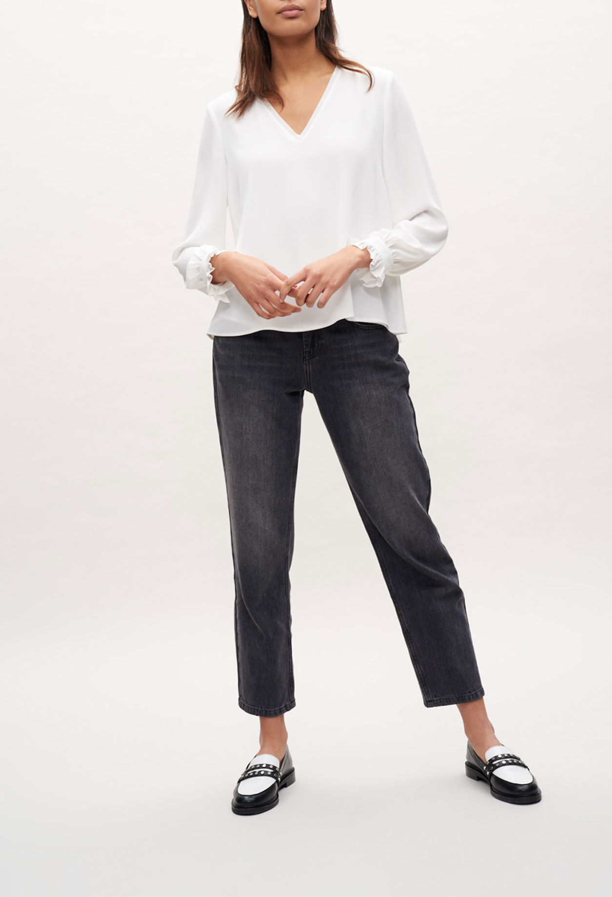 Blusa de volantes