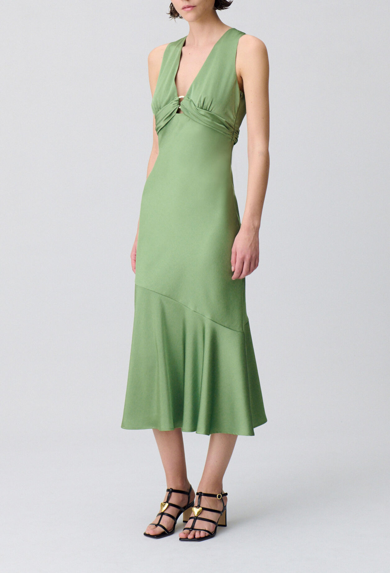 Vestido largo fluido