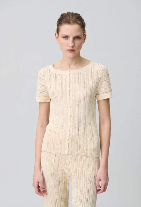 Top de crochet