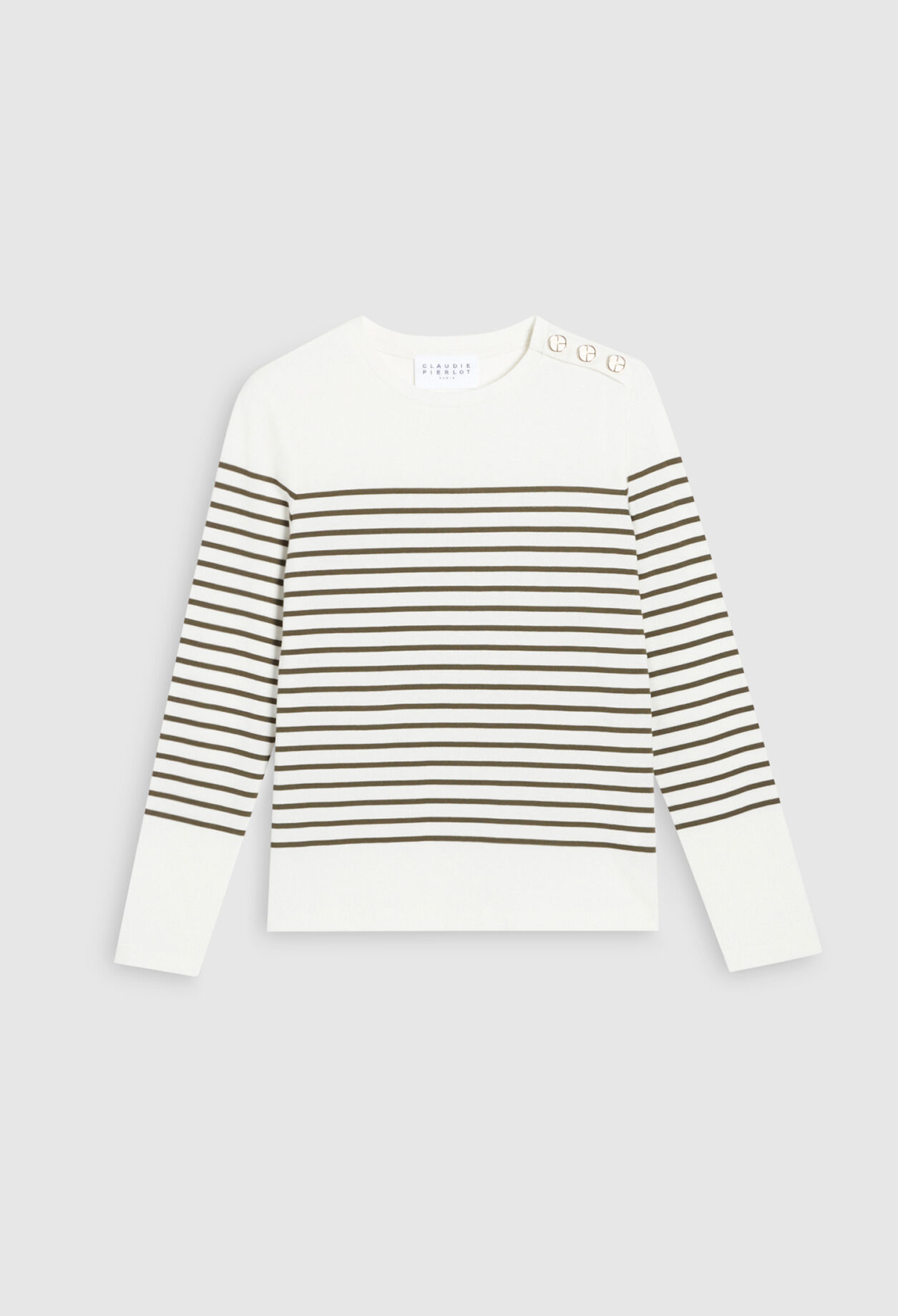 Camiseta marinera con botón