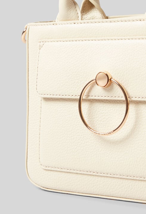 Bolso Anouck piel granulada cadena