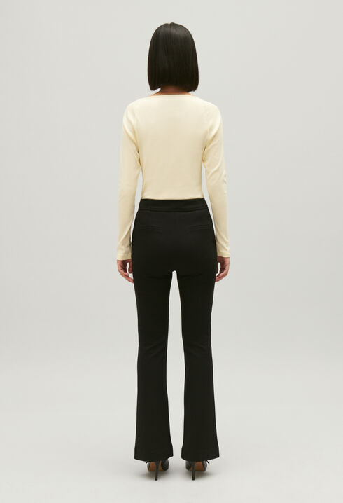 Pantalón de traje negro