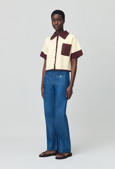 Blusa de punto fino