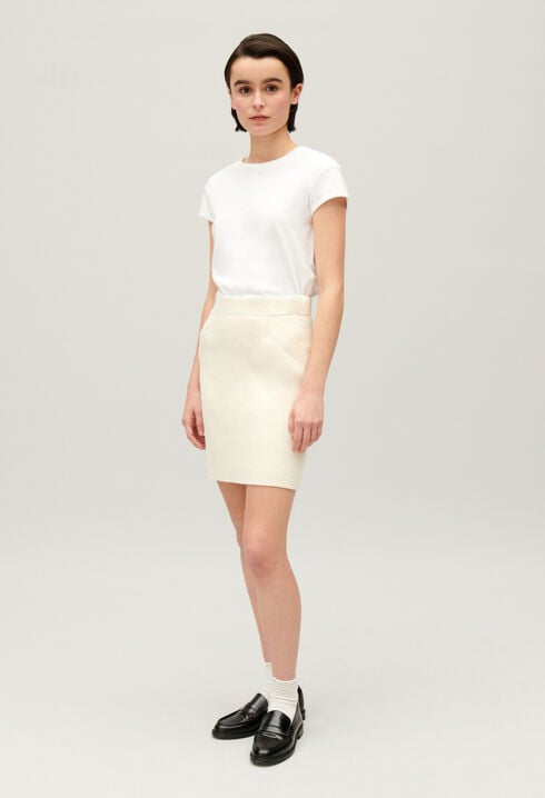 Falda de algodón ecológico