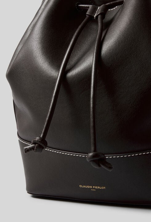Bolso saco grande de cuero
