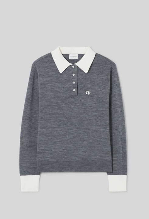 Jersey de punto fino polo