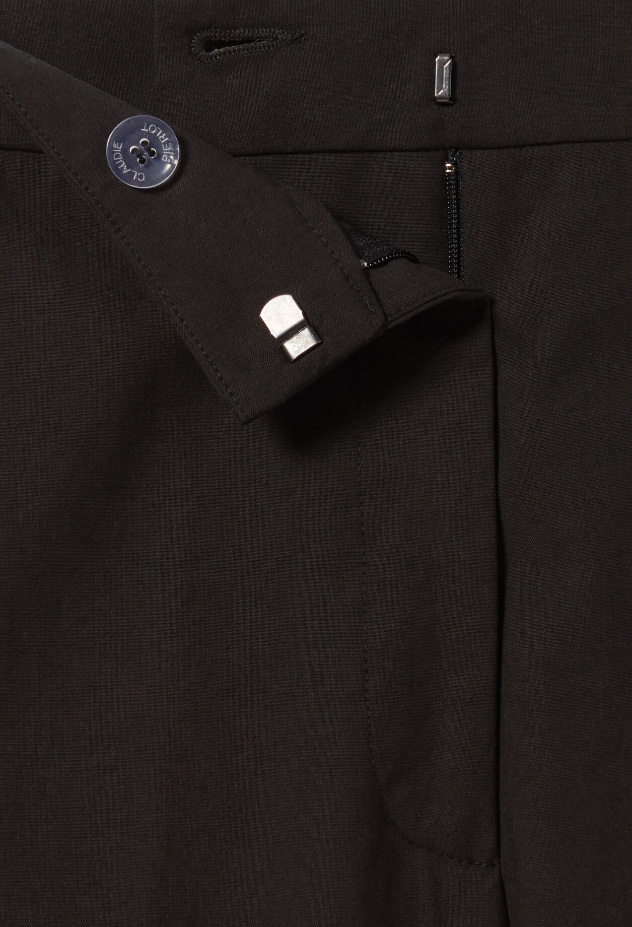 Pantalón recto ancho