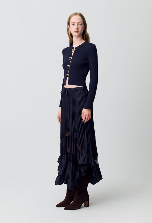 Falda midi