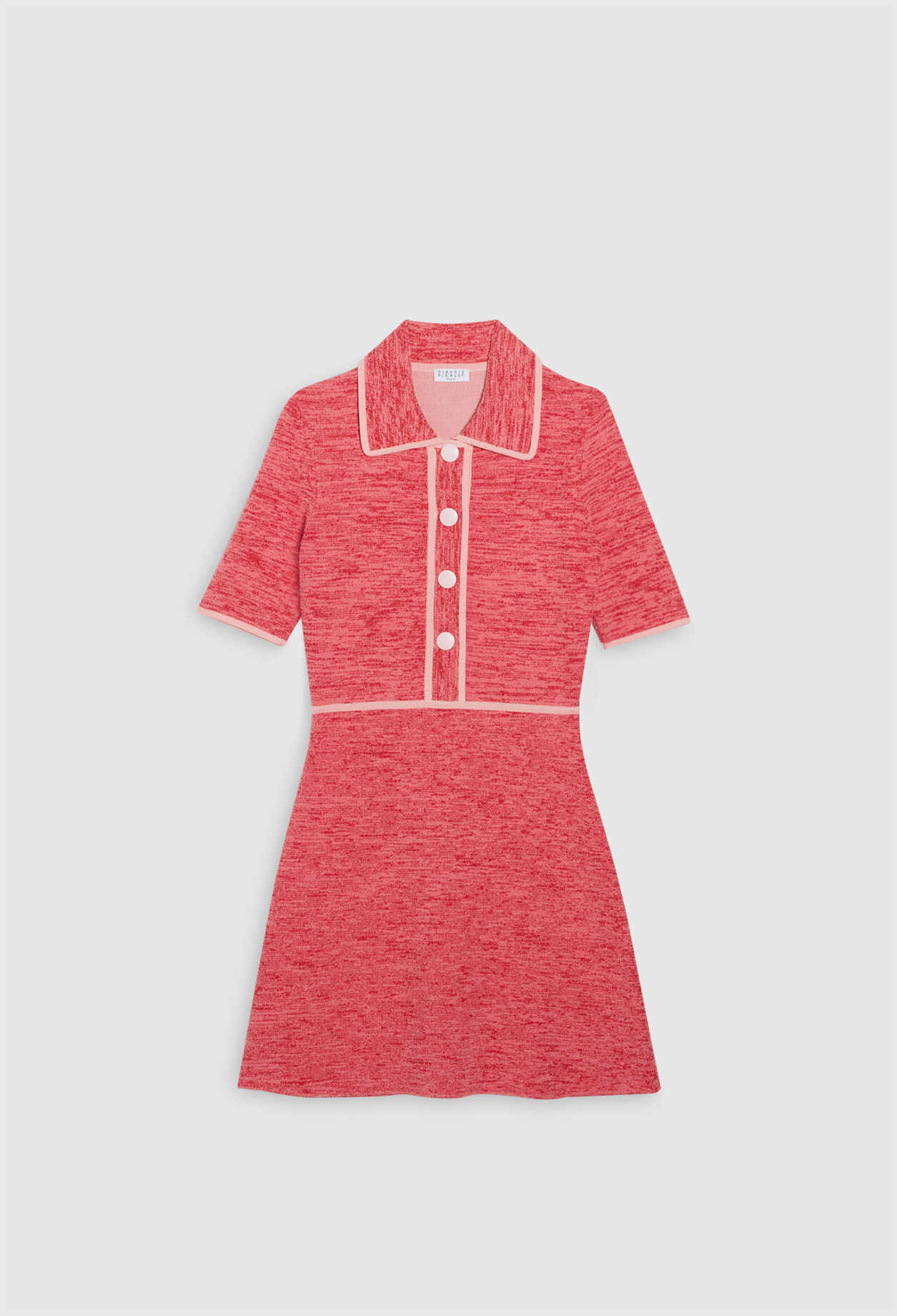 Vestido corto de algodón ecológico