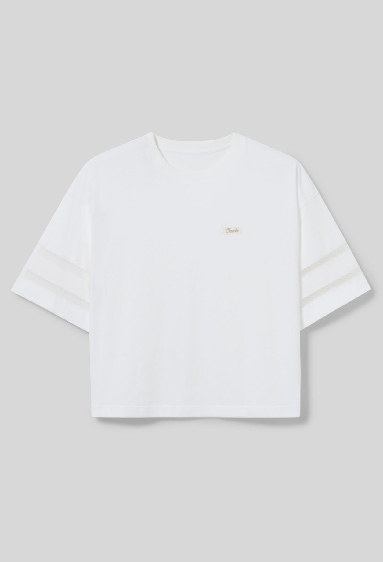 Camiseta de algodón oversize