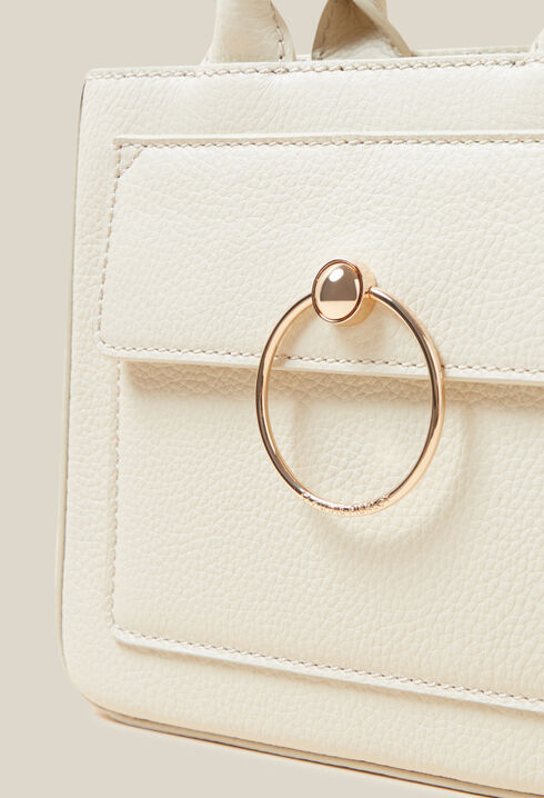 Bolso Anouck piel granulada cadena