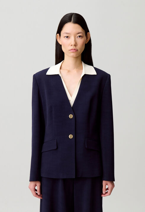 Chaqueta sastre entallada