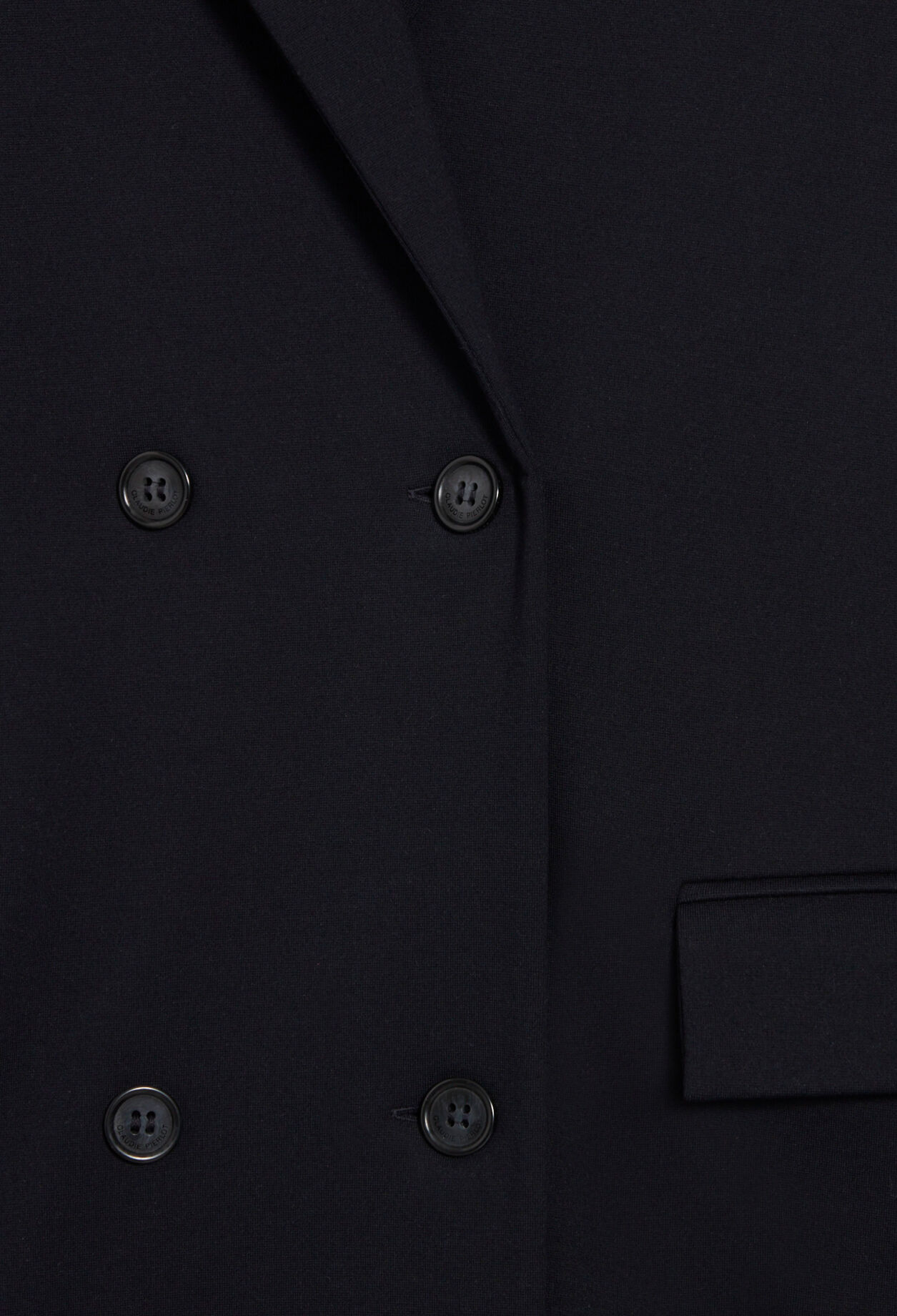 Chaqueta de traje azul marino