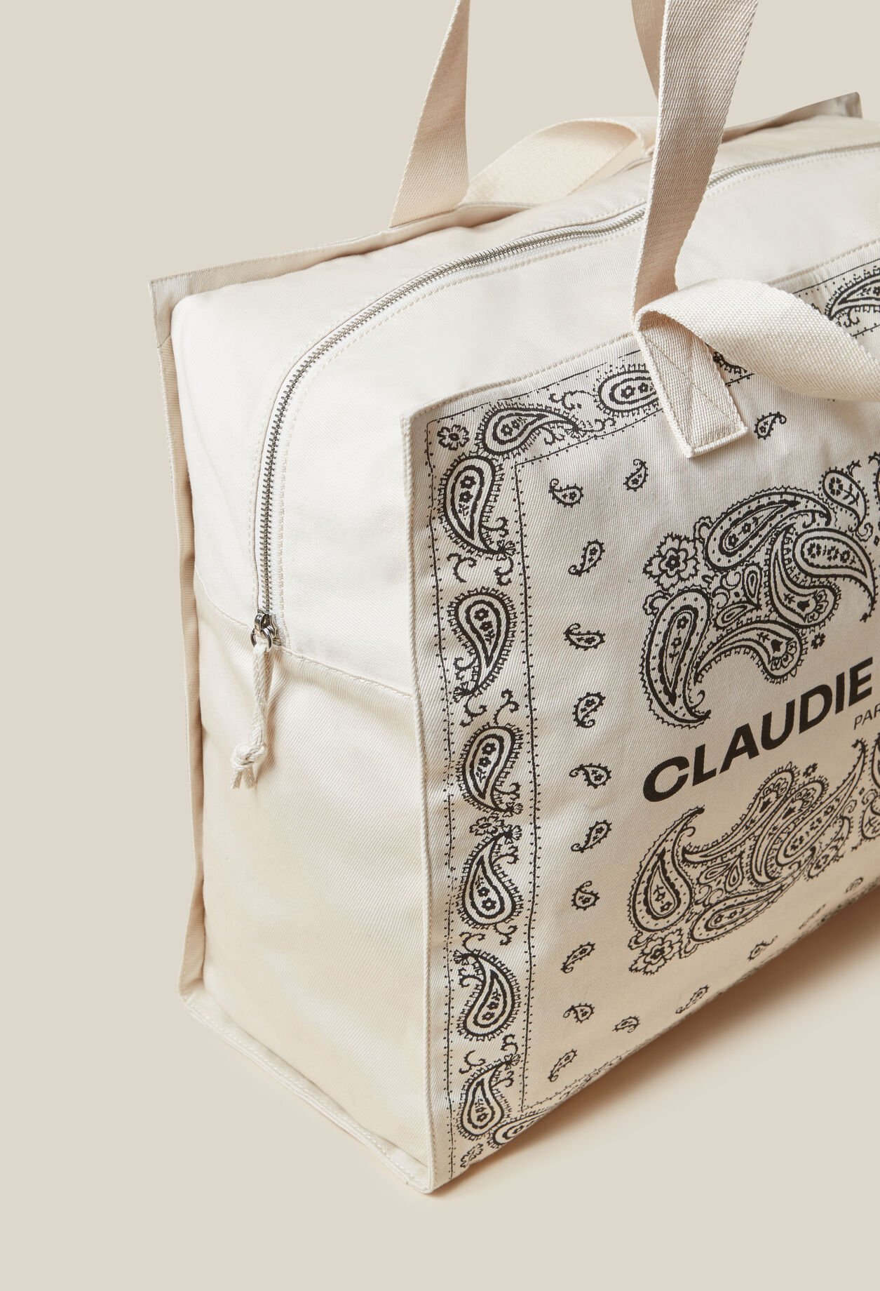 Bolsa de compra de algodón reciclado 