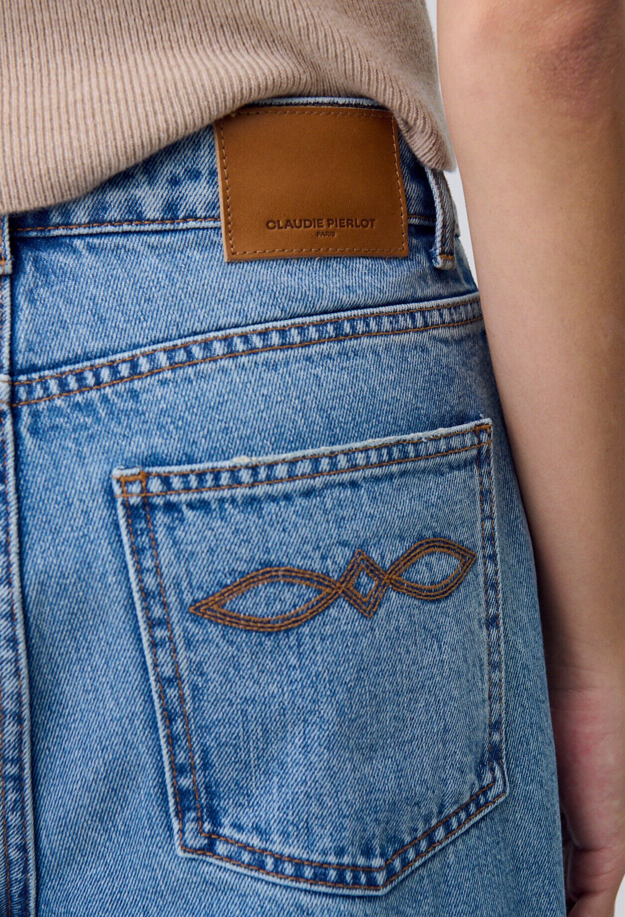 Vaqueros denim rectos