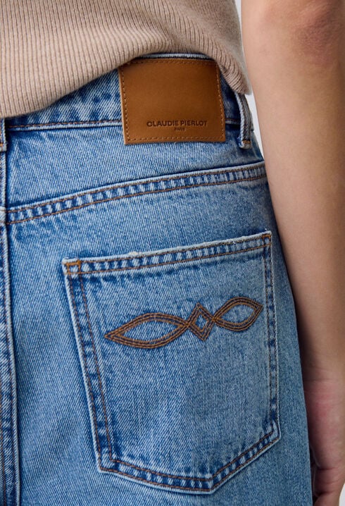 Vaqueros denim rectos