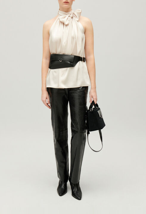Top beige fluido