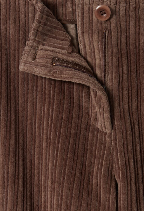 Pantalón cargo ancho de pana