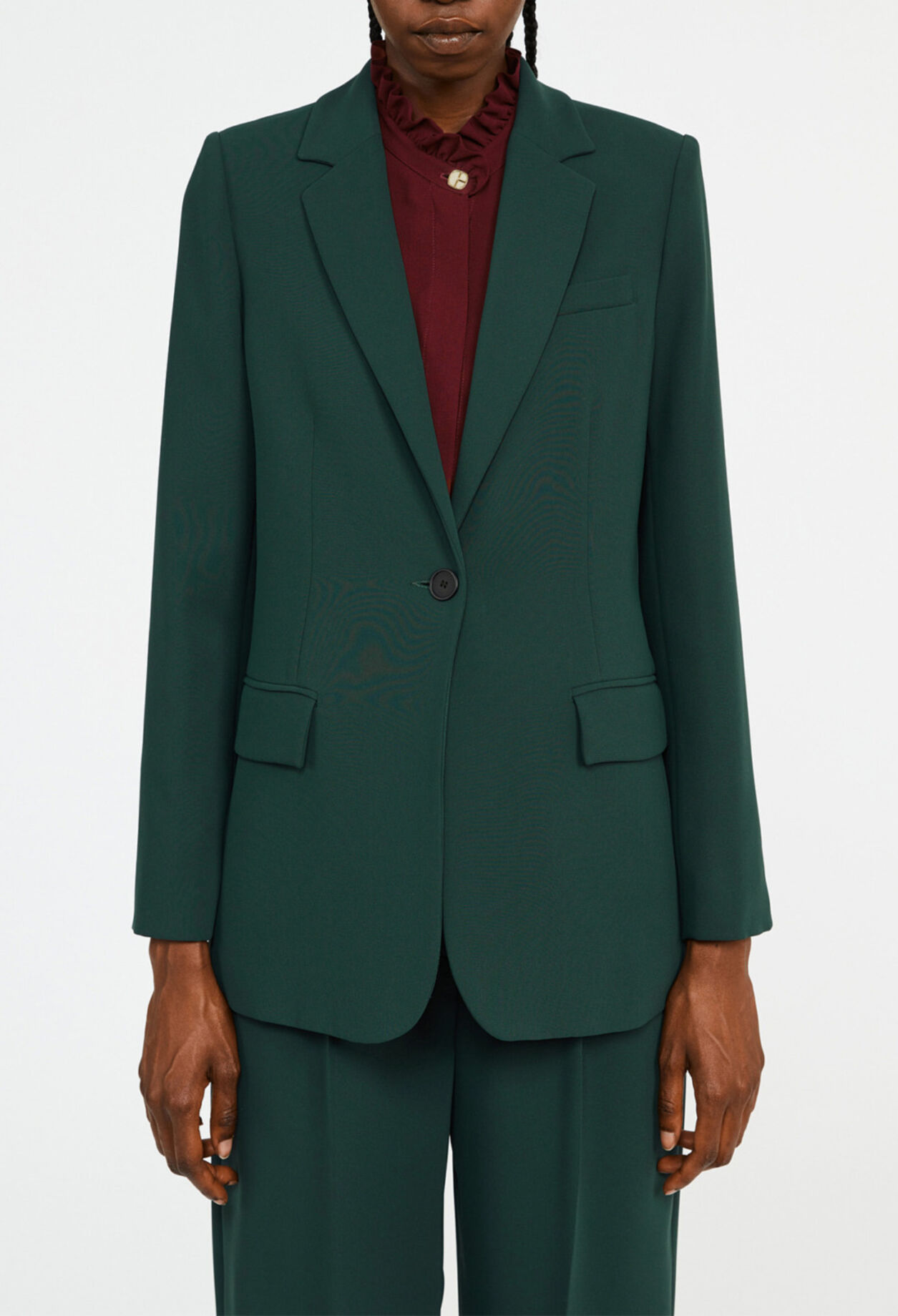 Chaqueta de traje ceñida