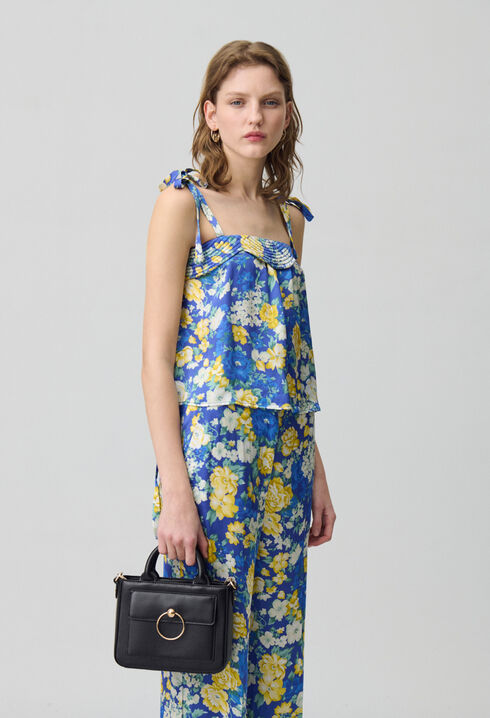 Bolso Anouck piel lisa cadena