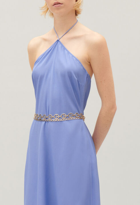 Vestido corto espalda desnuda